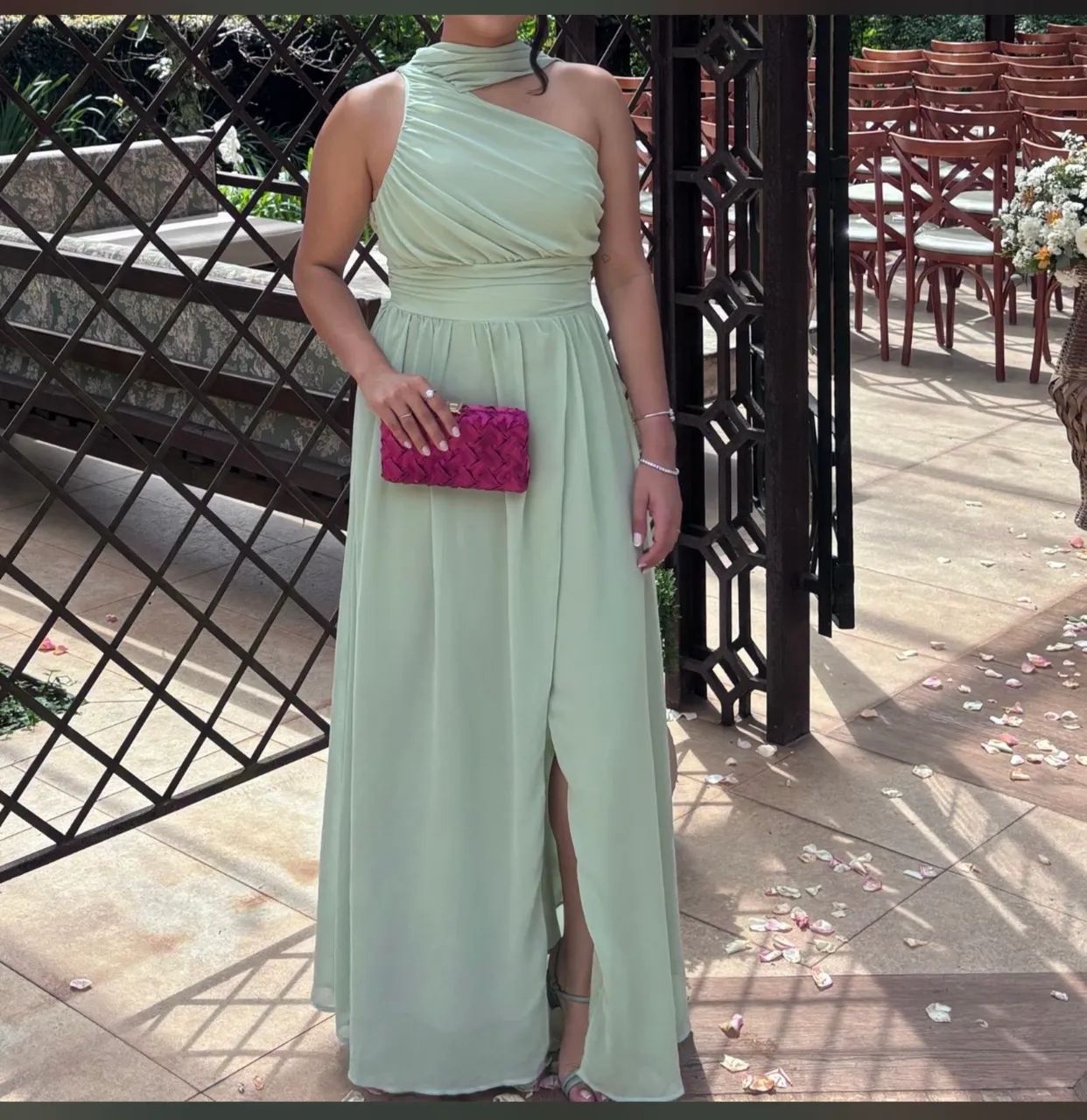 Vestido verde madrinha  - Foto 4