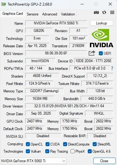 Rtx 5060 ti 16GB - Foto 4
