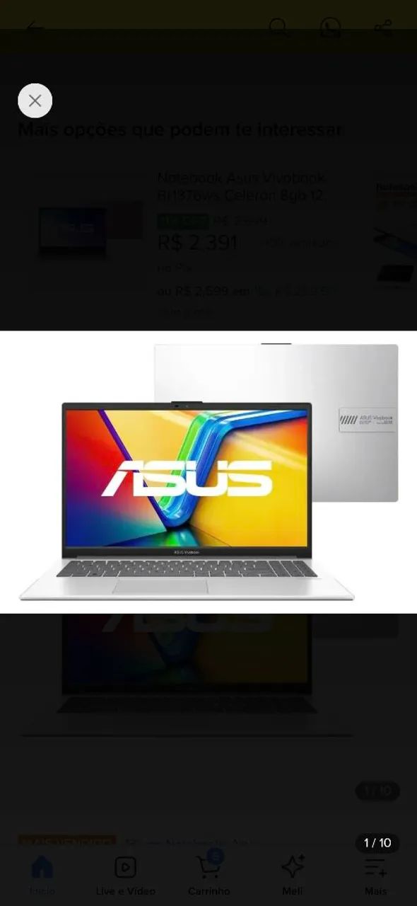 Notebook novo Asus - Foto 4