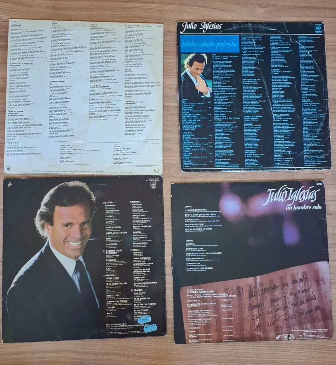Lote 4 discos lp vinil Julio iglesias  - Foto 2