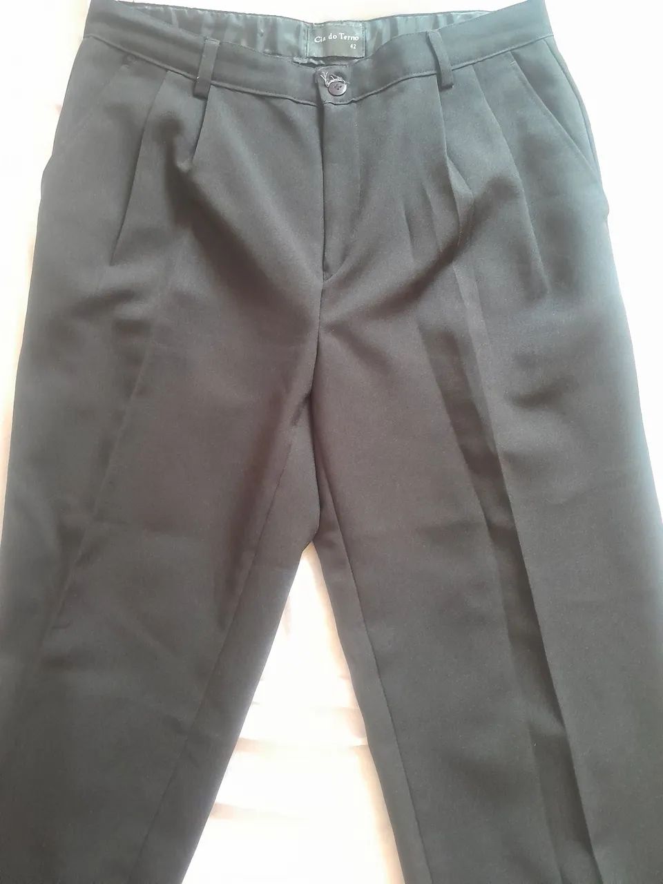 Calça social preta - Cia do terno TM 42