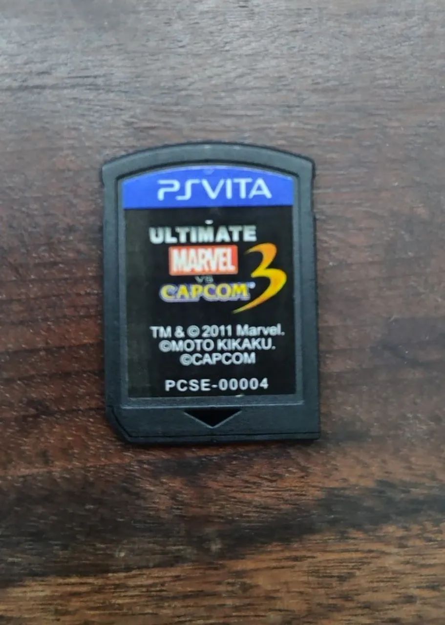 JOGO PSVITA ULTIMATE MARVEL VS CAPCOM 3