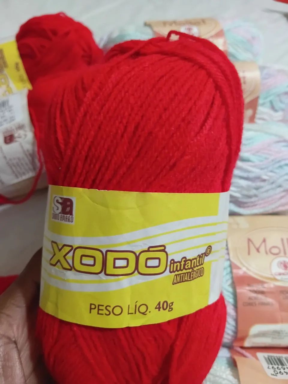 Kit 15pcs Linha para croché  - Foto 4