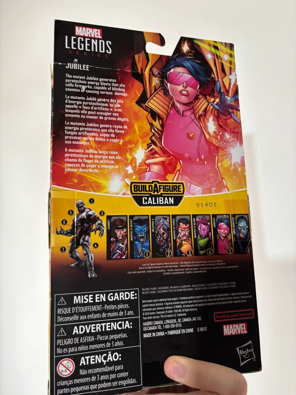 Jubileu  na caixa + Baf Marvel Legends Jubilee - Foto 2