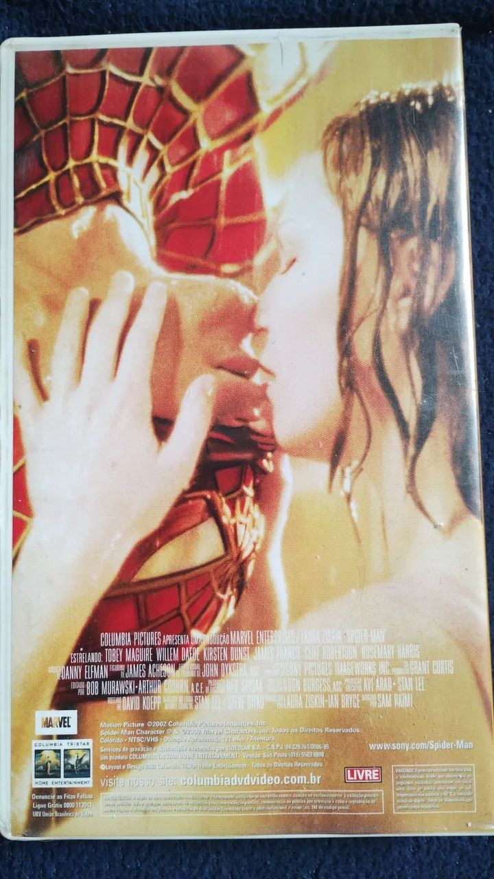 Fita VHS do Filme O Homem aranha  - Foto 2