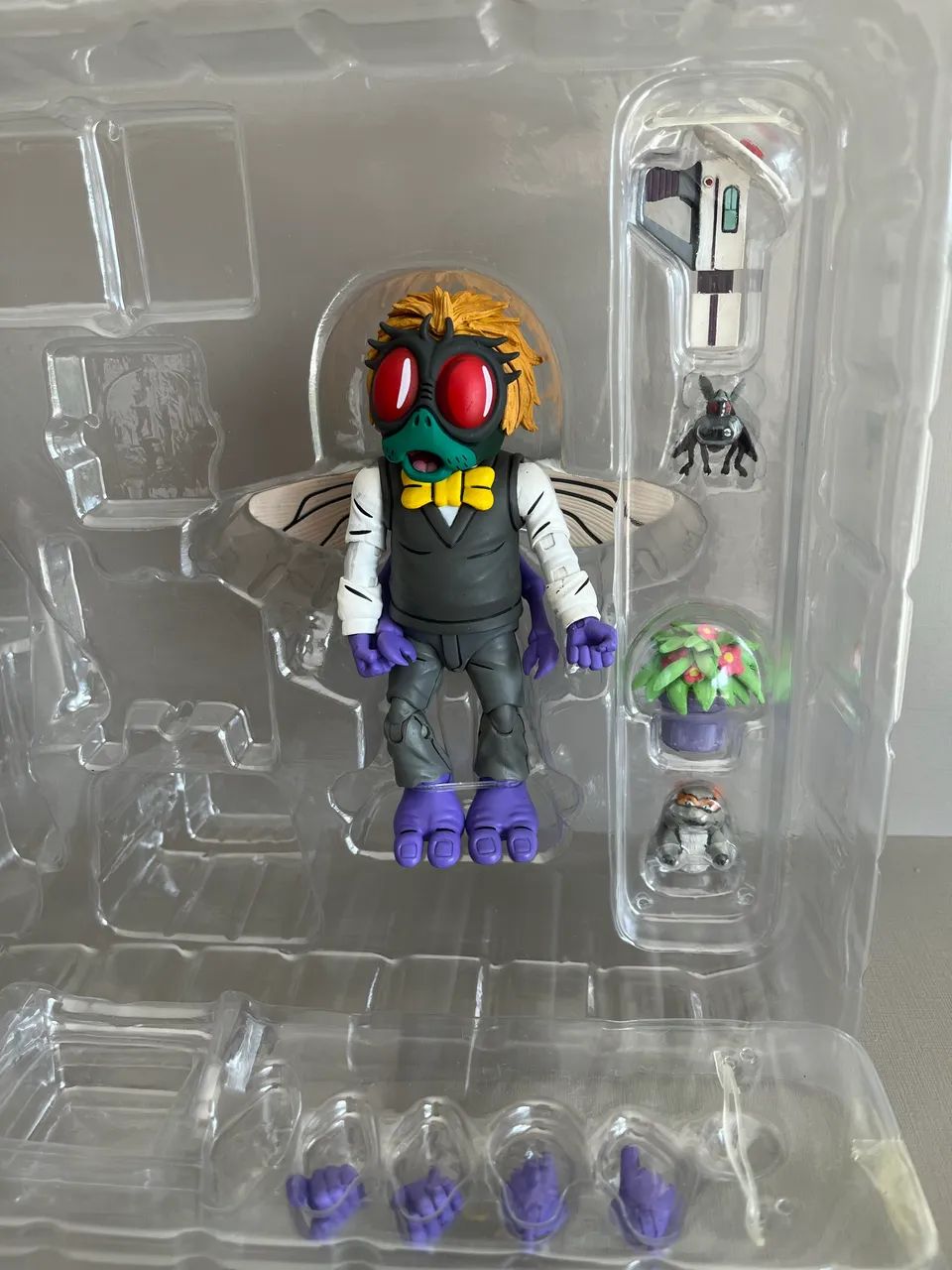 Boneco figura Baxter Tartarugas Ninjas - Neca Original 