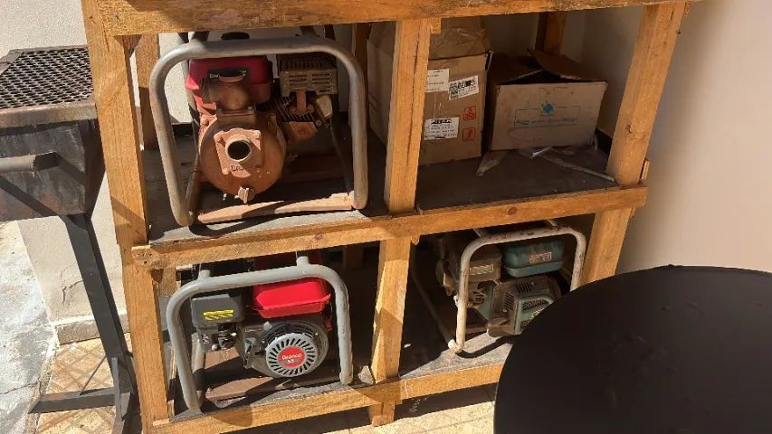 MOTOR BOMBA DE 2 POLEGADAS MARCA BRANCO SEMI NOVO 