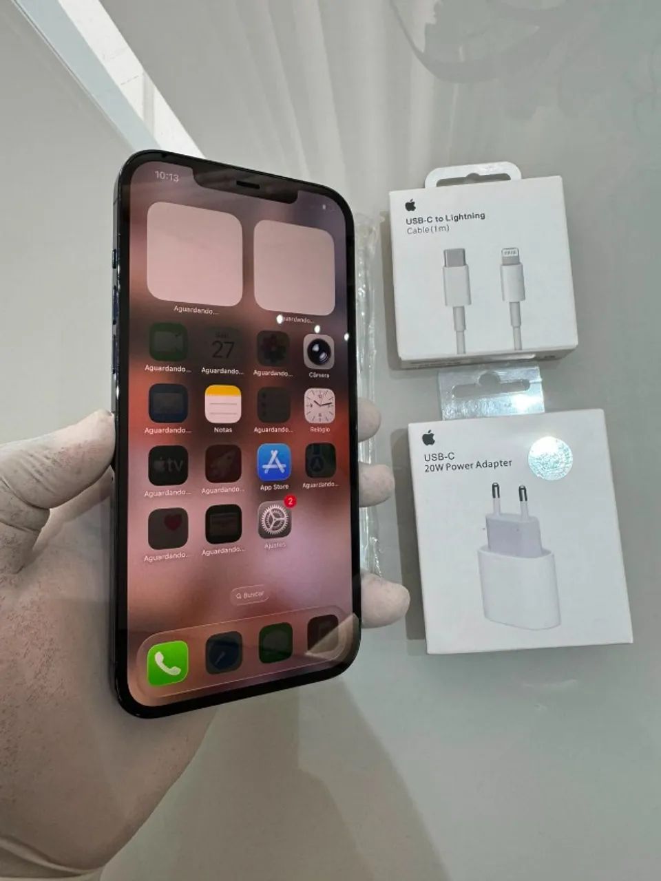 iphone 12 pro max 128gb - grafite - Foto 5