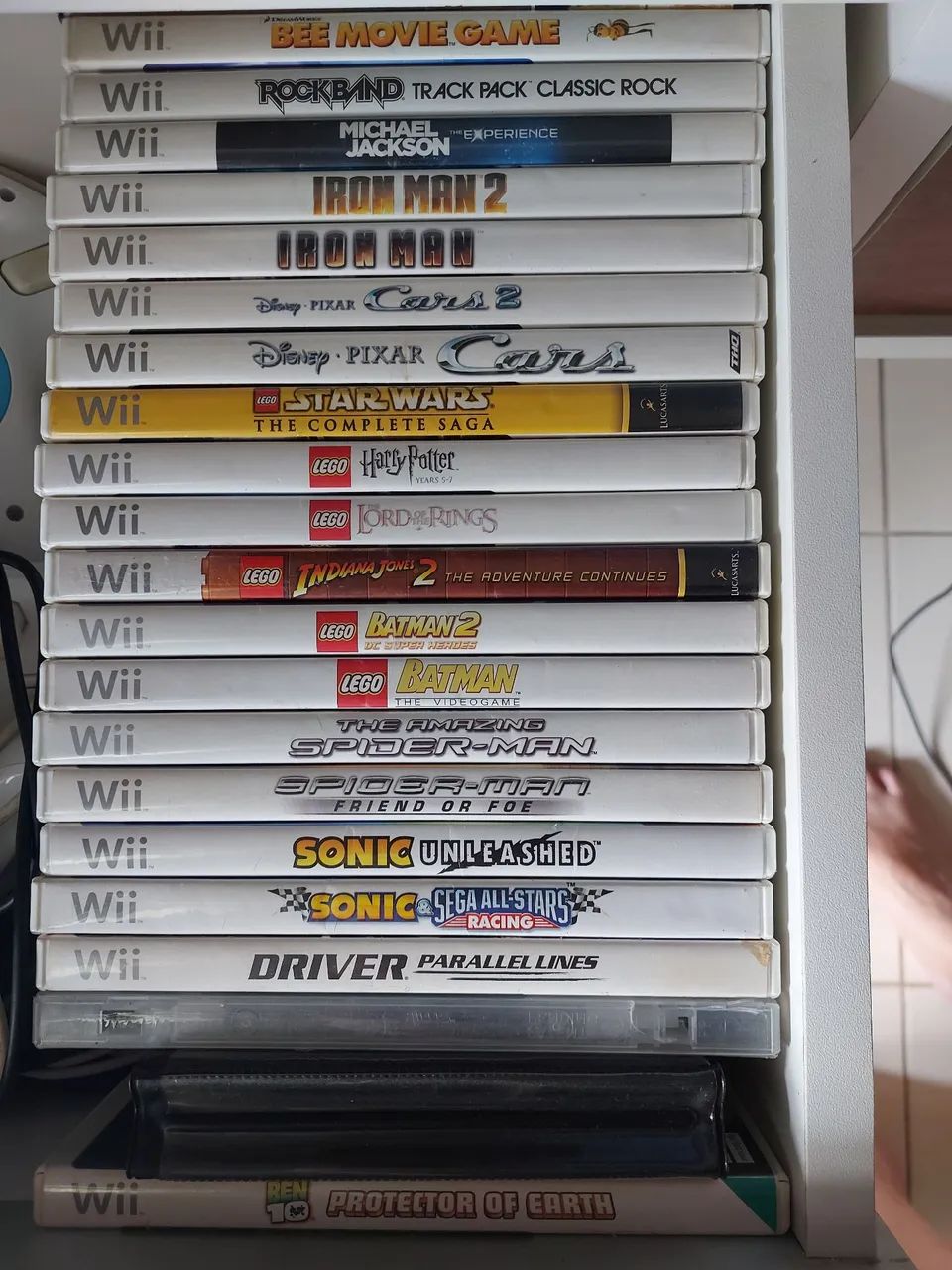 Nintendo wii com controles e jogos - Foto 3