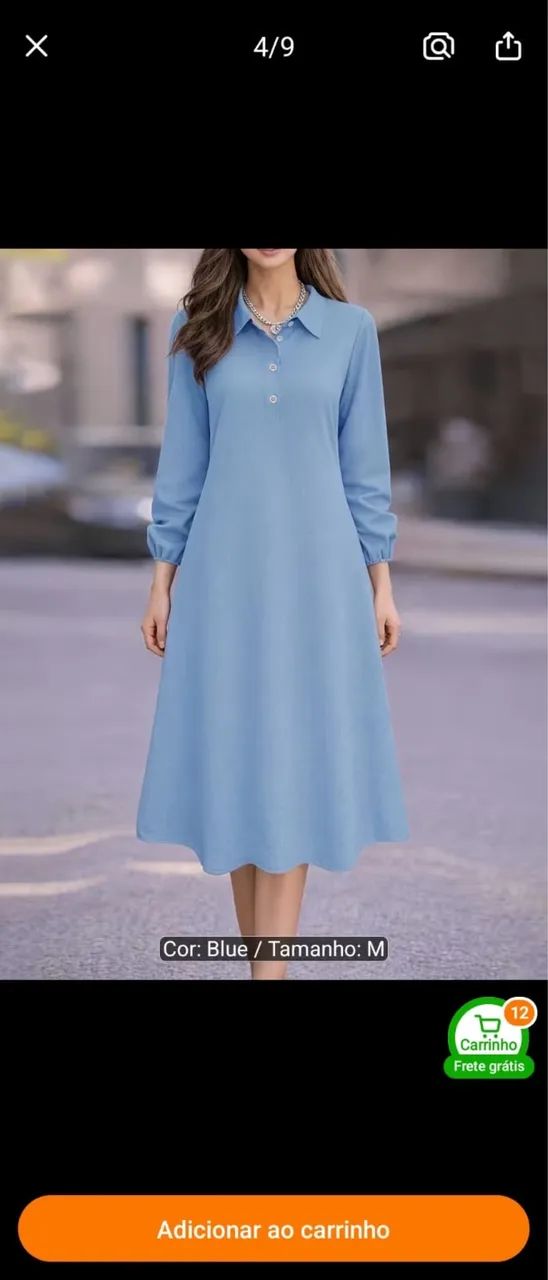 Vestido Temu - Foto 2