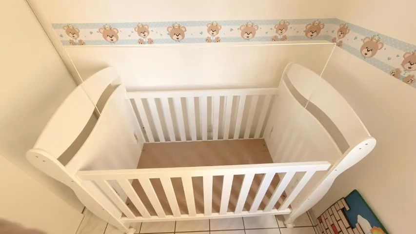 Berço Infantil Branco + Colchão GRÁTIS - Foto 2
