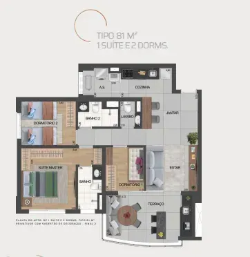 PLANTA 81m²