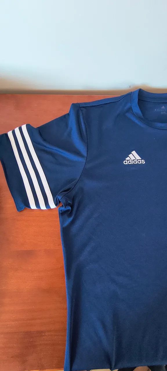 Camiseta Adidas Azul - GG - Foto 2