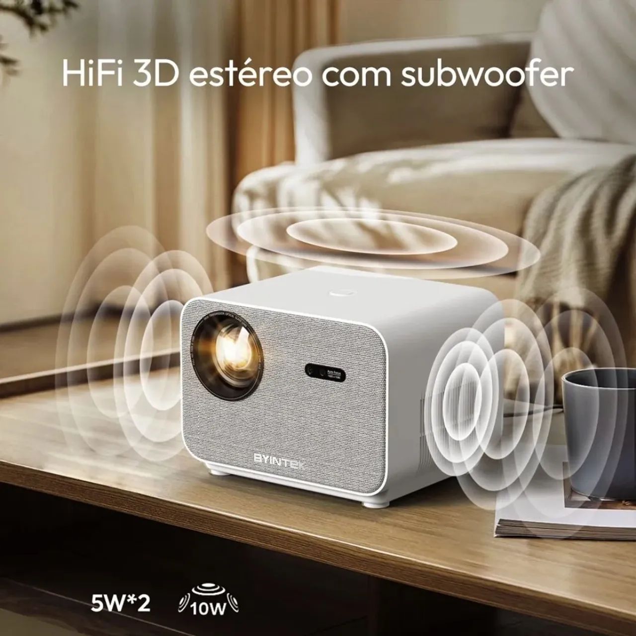 Projetor BYINTEK LOVE U12 - Foto 3