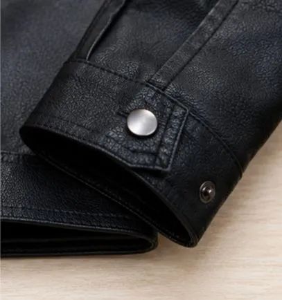 Jaqueta masculina preta - Foto 4