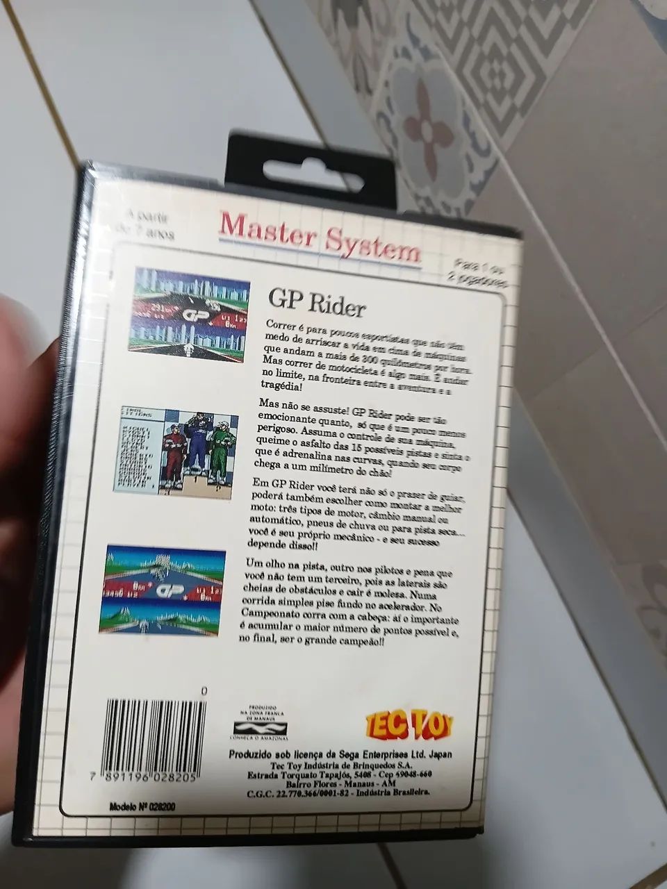 Jogo Master System GP Rider - Foto 2