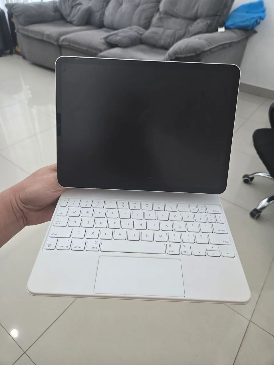 Ipad Pro 256Gb, com magic keyboard e apple pencil  - Foto 5