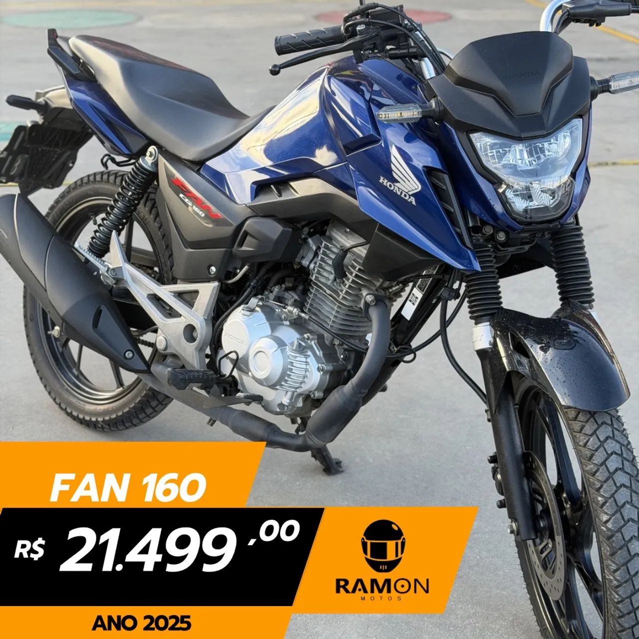 Fan 160 2025 com 7mil km