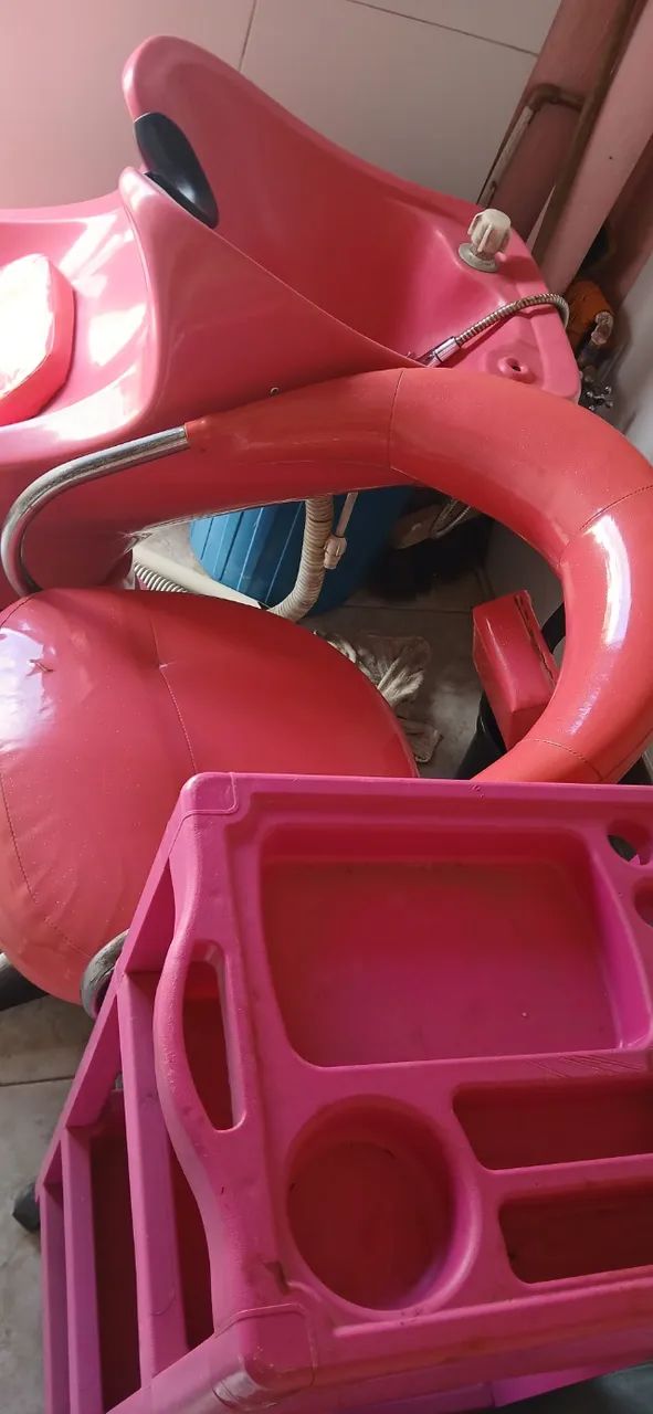 Lavatório, cadeira e carrinho auxiliar. - Foto 5