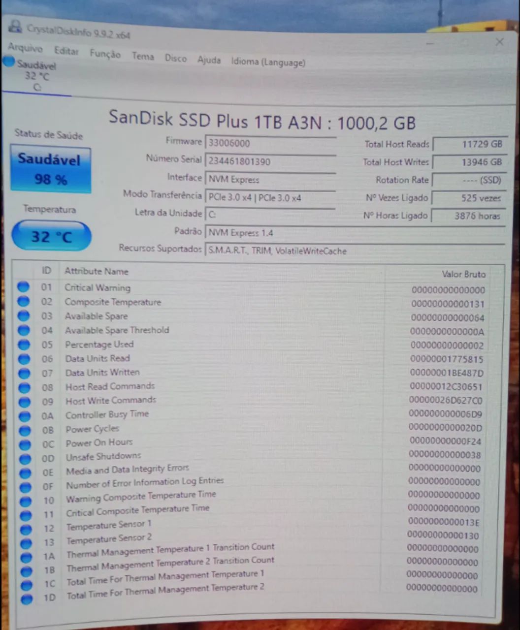 SSD NVME 1tb SanDisk Plus - Foto 4