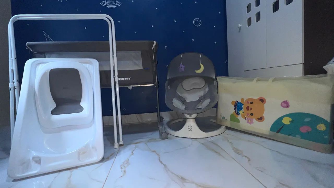 Vendo todos esses itens de bebê 