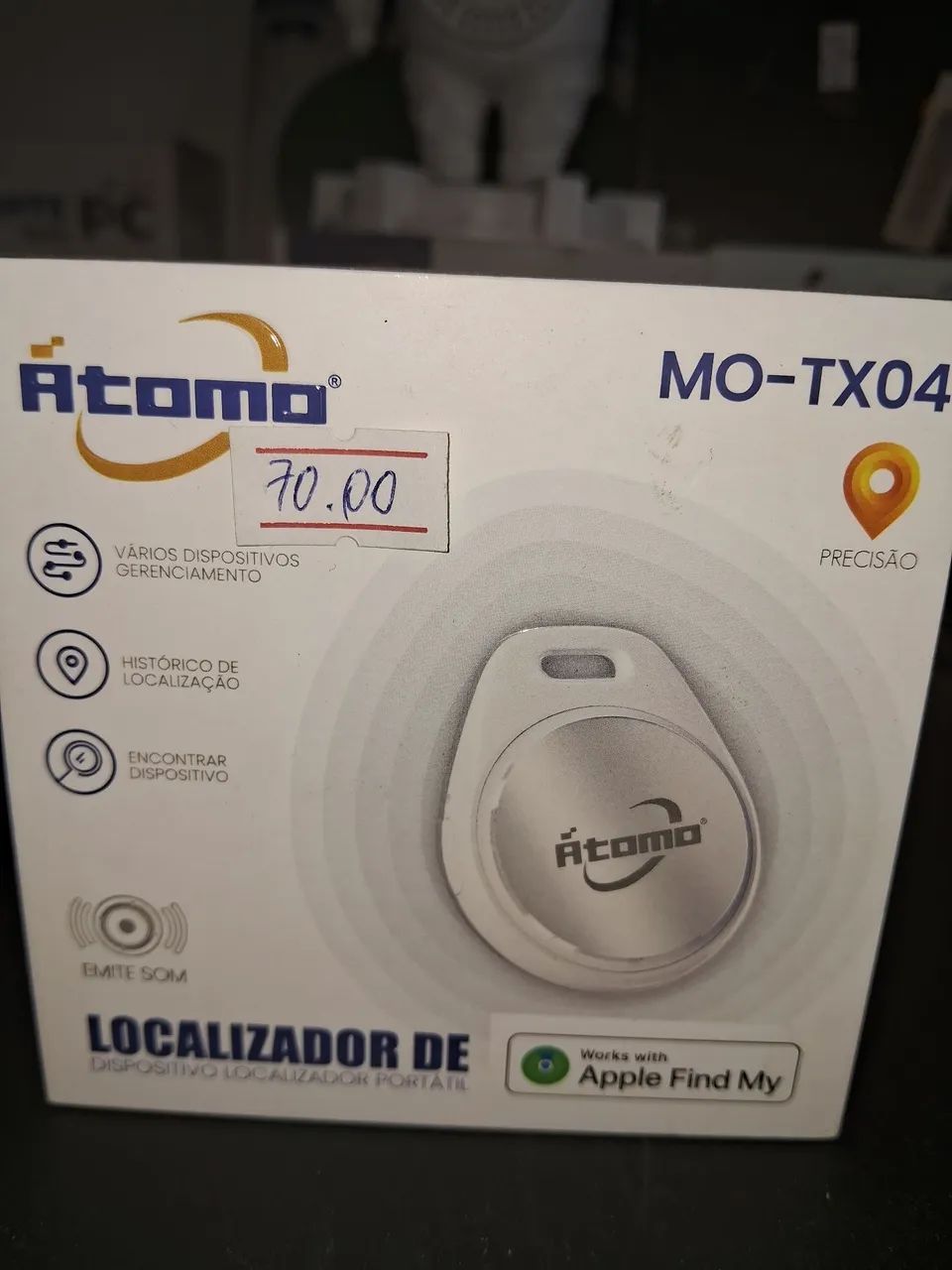 Localizador de Dispositivos Atomo MO-TX04