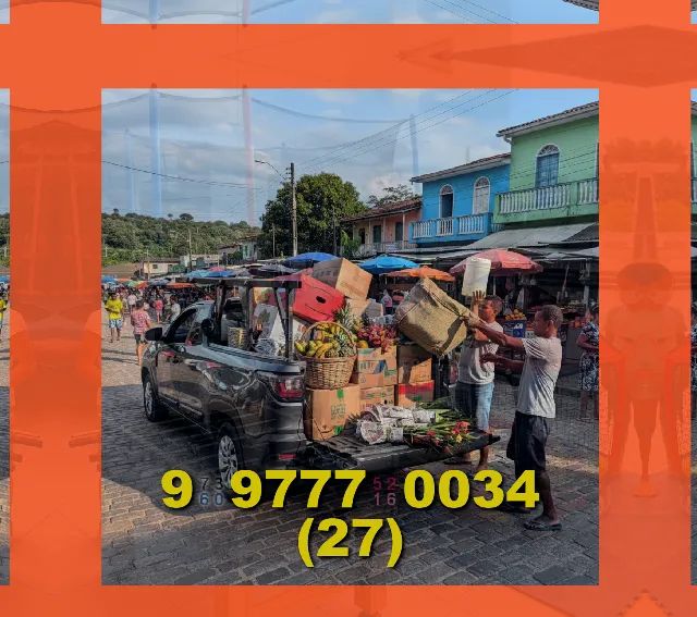 Frete rápido! Atendemos no Centro, Praça, Ilha das Caieiras e Redenção!