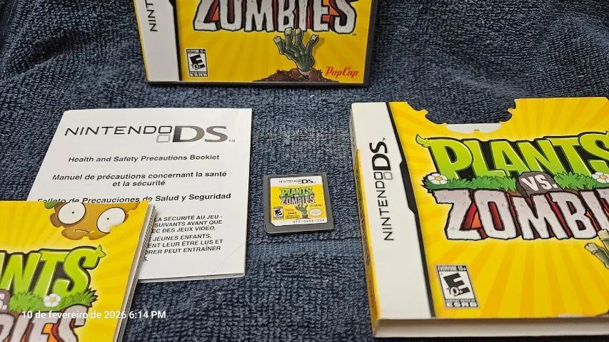 DS ソフトセット Jogo Plants Vs Zombies Nintendo Ds Original Com Luva - Jogos de
