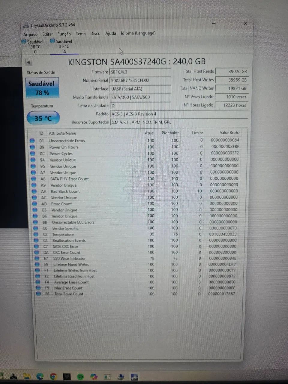 SSD KINGSTON 240GB  - Foto 3