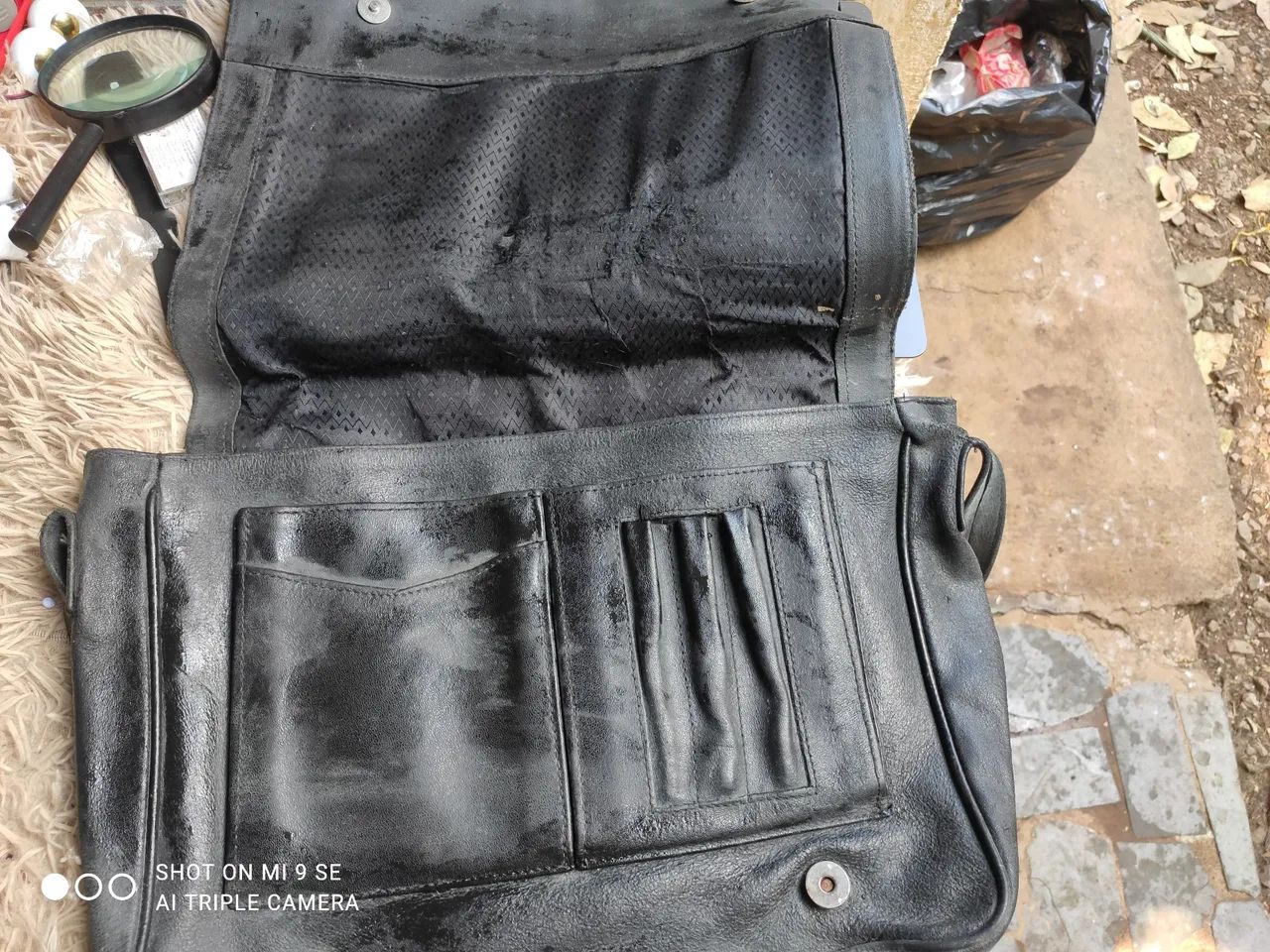 Bolsa couro  - Foto 2