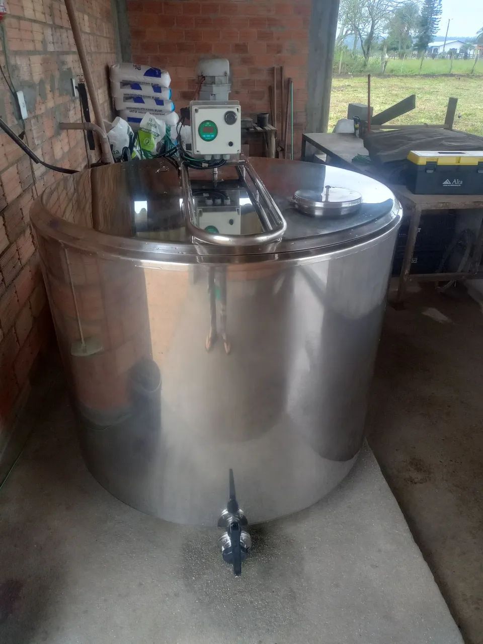 Resfriador de leite mais ordenha  - Foto 2