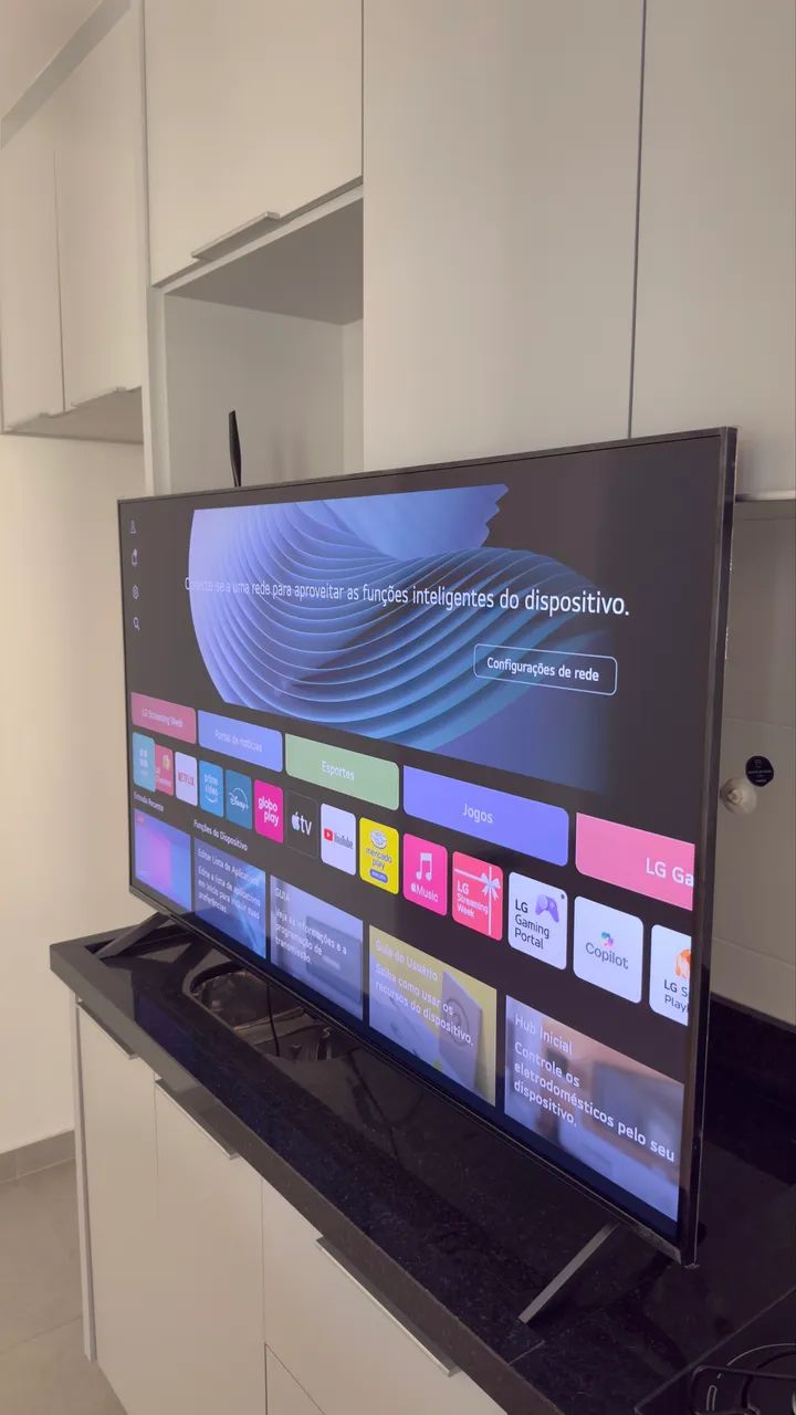 Smart TV LG QNED evo Mini LED AI 4K QNED80 55 polegadas - novinha !!! - Foto 2