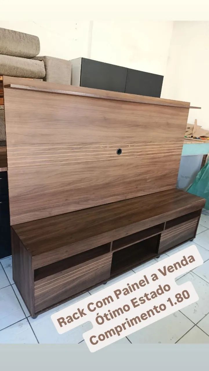 Painel com Rack 