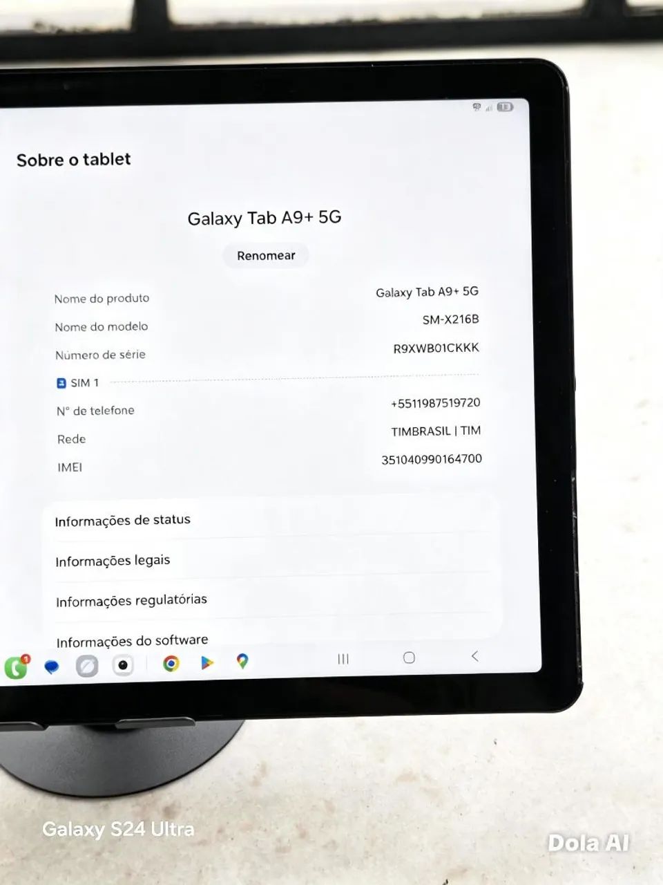 Tablet A9+ 4Ram 64GB - Tela de 11 polegadas  - Foto 4