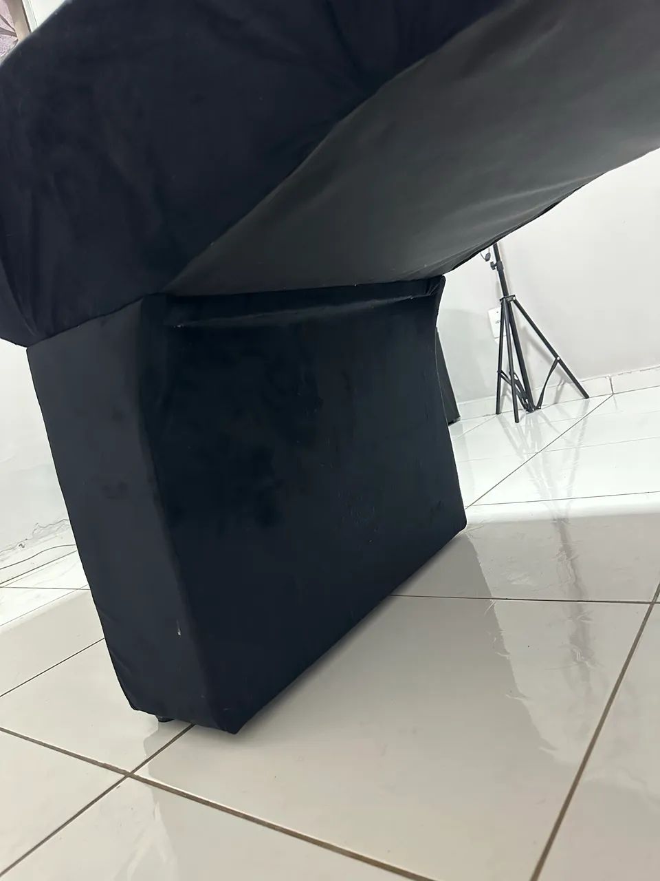 Maca Luxo preta semi nova  - Foto 3