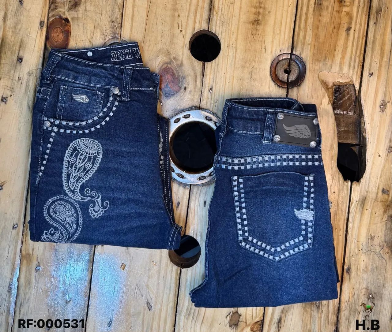 Calça feminina country 