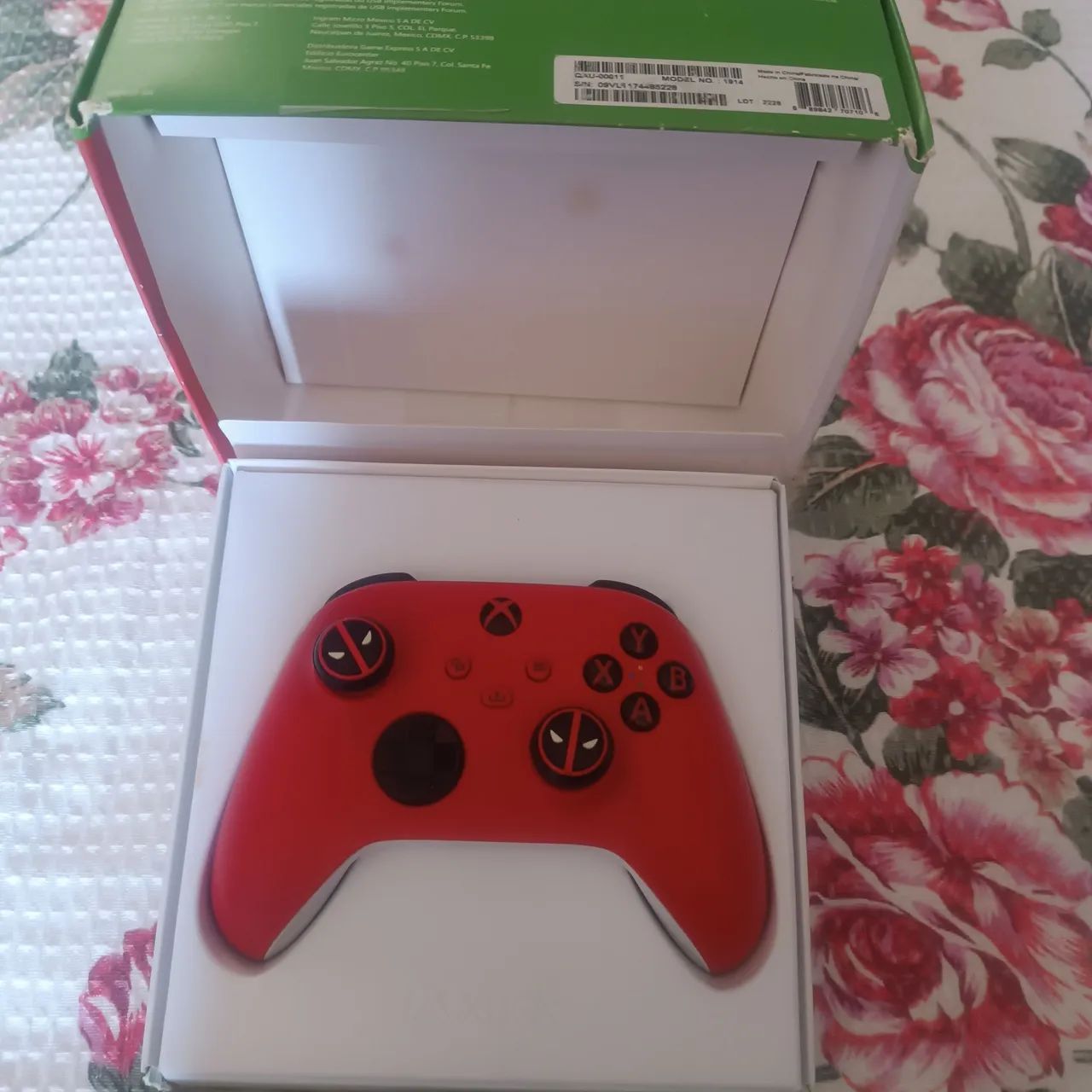 CONTROLE XBOX PULSE RED (TEM CONVERSA)