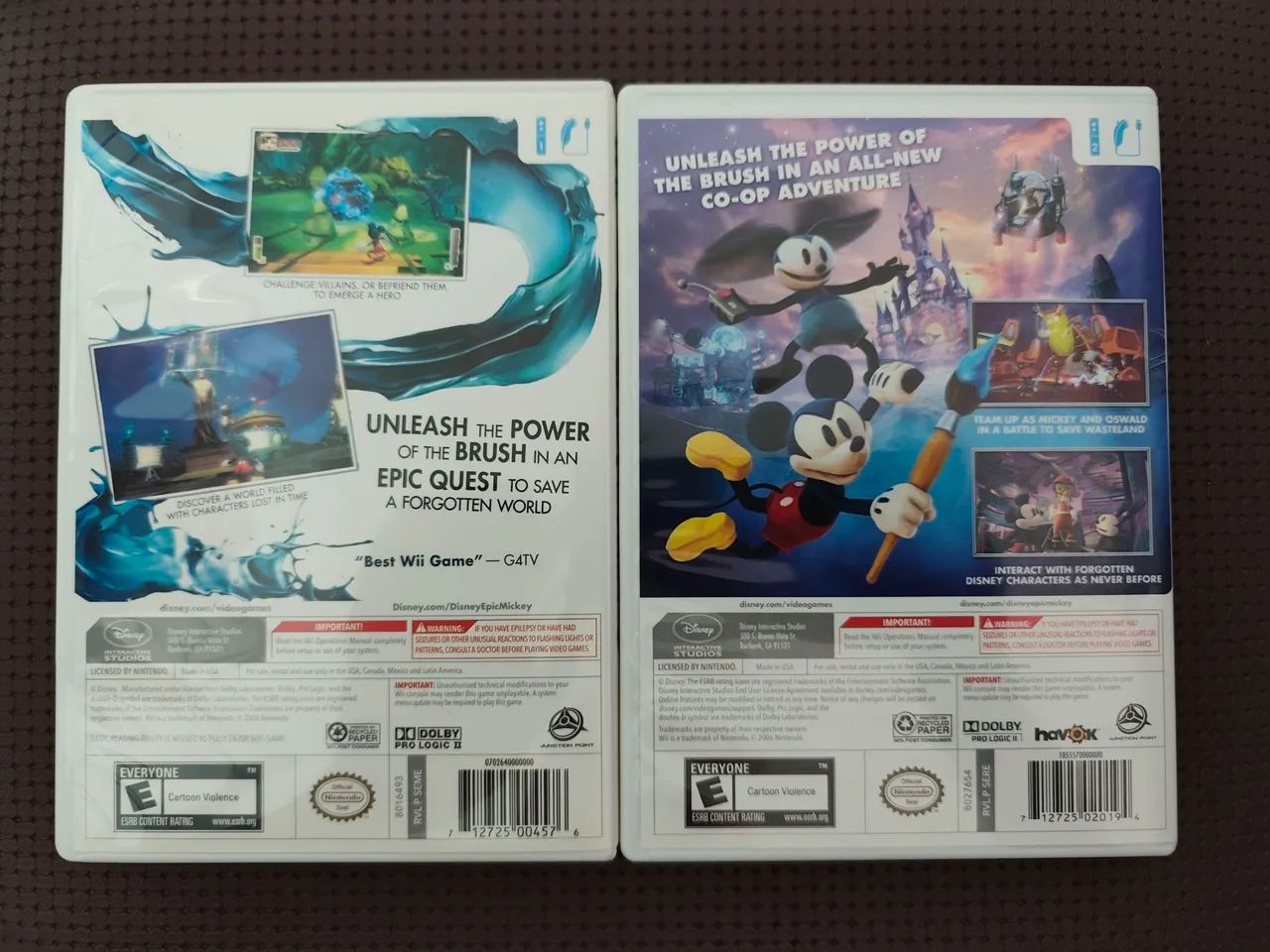 Epic Mickey 1 e 2 - Nintendo Wii  - Foto 2