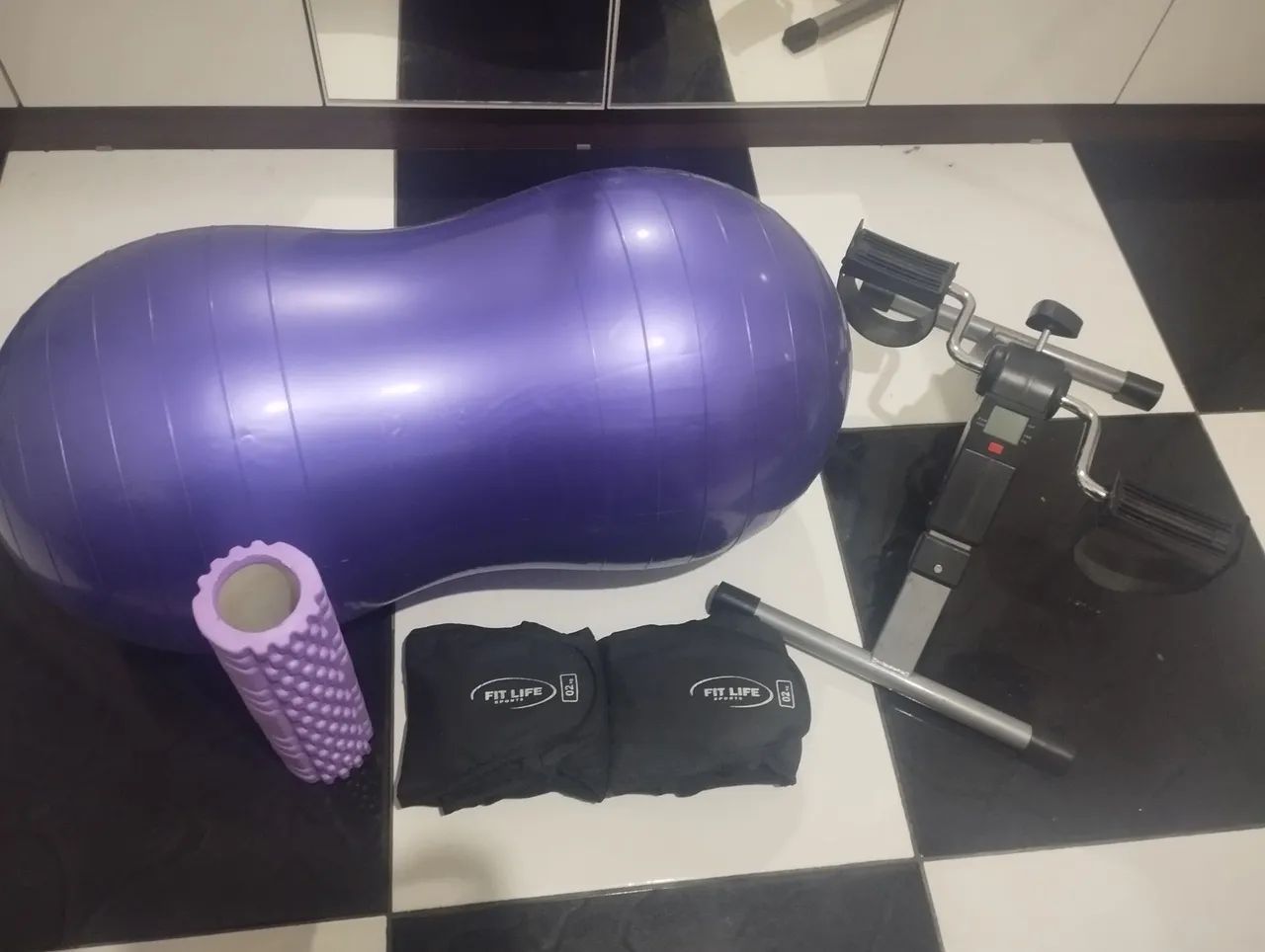 Equipamentos para exercícios em casa