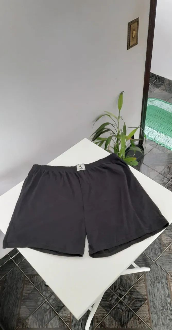 Cueca Samba Canção Plus Size Keeper GG1 54/56 Nova Algodão