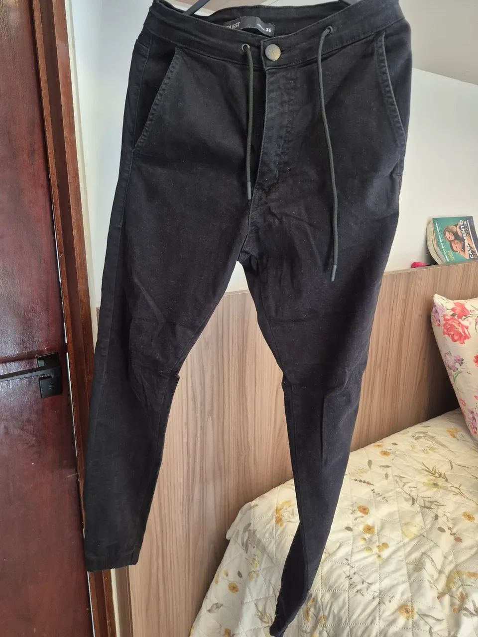 Calça preta tam 36 - Foto 2