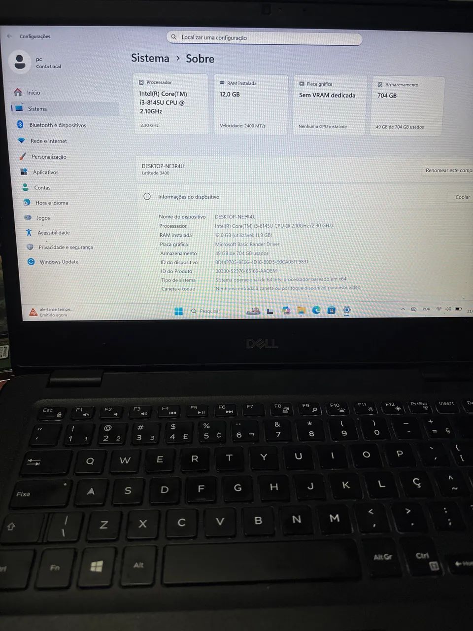Notebook Dell Latitude  - Foto 3
