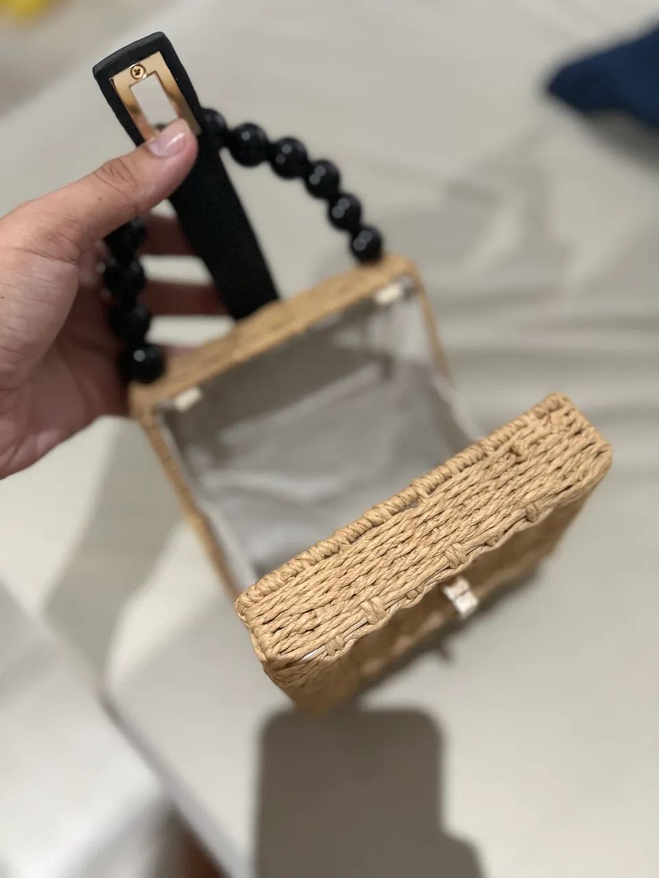 Bolsa palha  - Foto 3