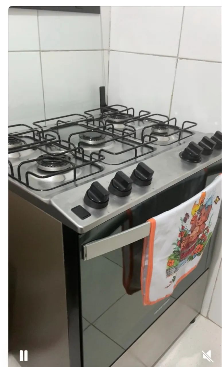 Fogão Brastemp 5 bocas 