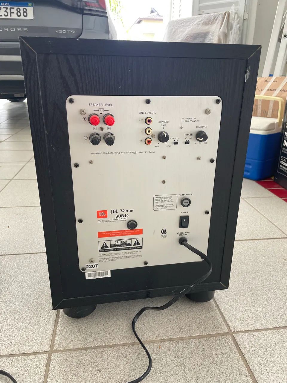 Subwoofer JBL Venue Sub10 - Foto 3