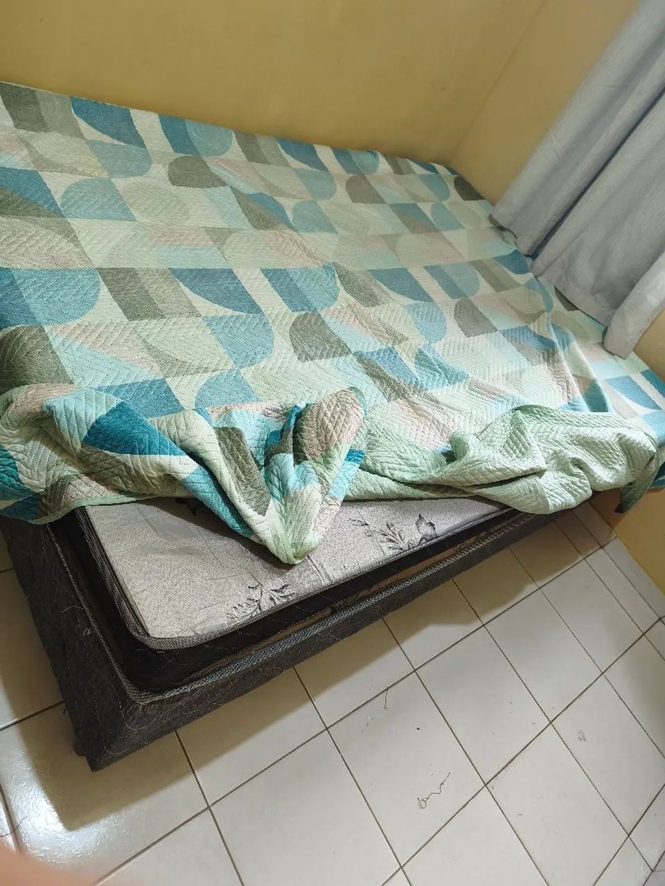 Cama box casal + colchão  - Foto 3