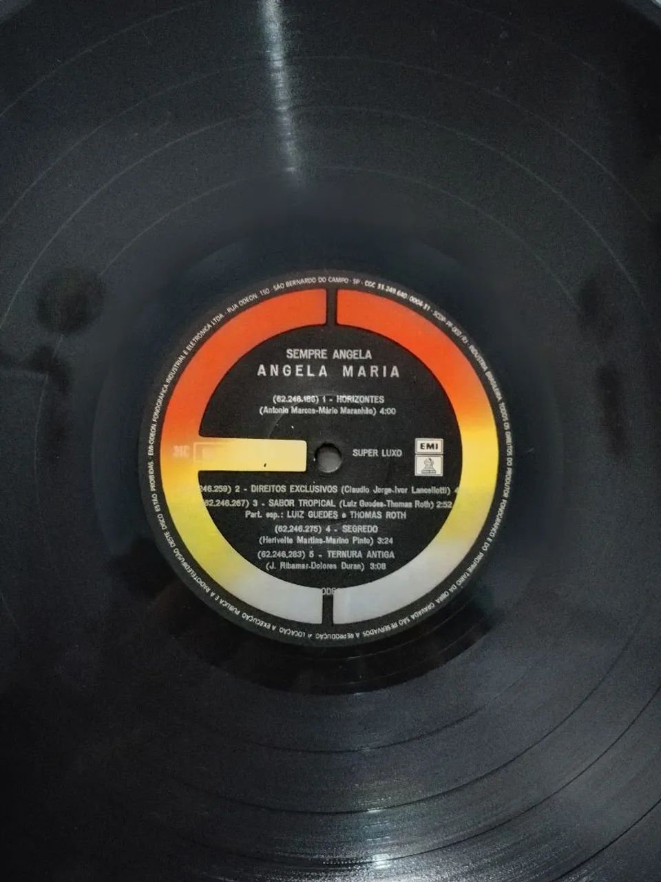 Vinil Angela Maria, Sempre Angela.  - Foto 4