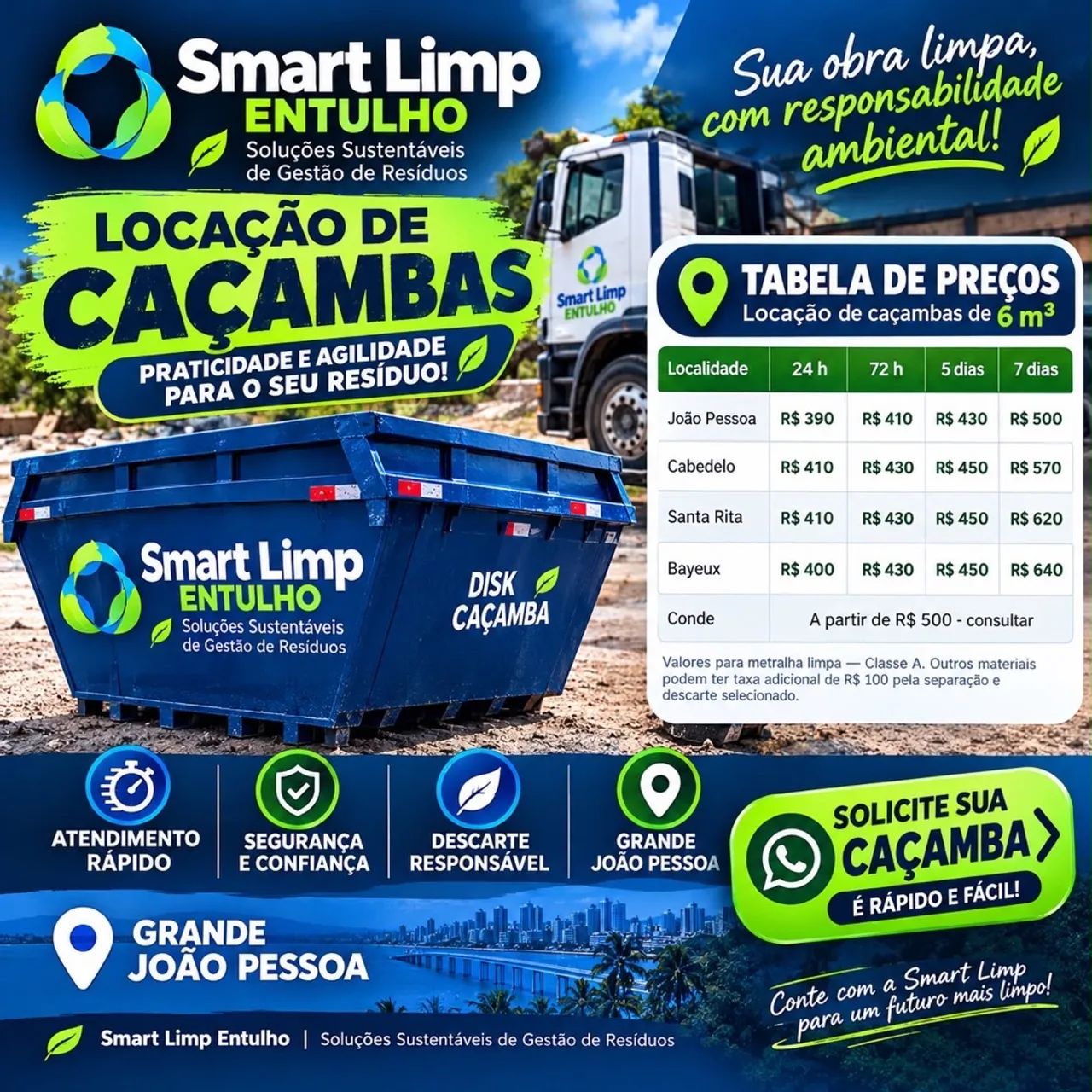 Locação de caçambas  - Foto 2