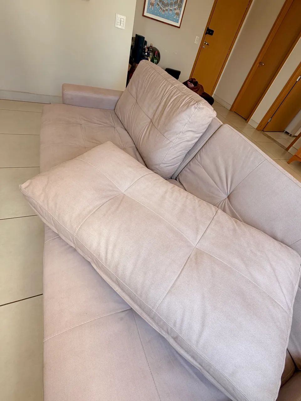 Sofá Retrátil e Reclinável 2,65 m - Foto 5