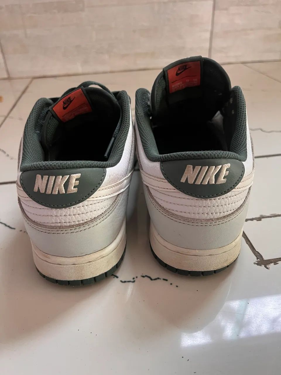 Nike Dunk Low Branco & Verde ? Clássico Atemporal - Foto 3